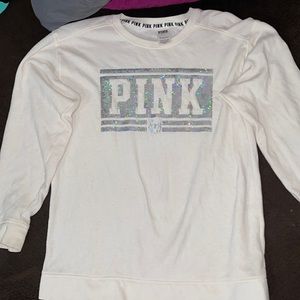 Pink long sleeve sweater. Worn once.